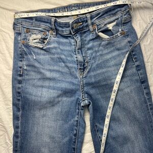 American Eagle Outfitters High Rise Blue Jeans